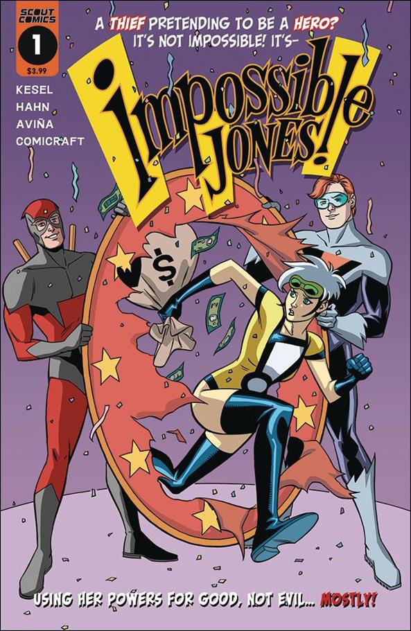 Impossible Jones issue 1 David Hahn Cover