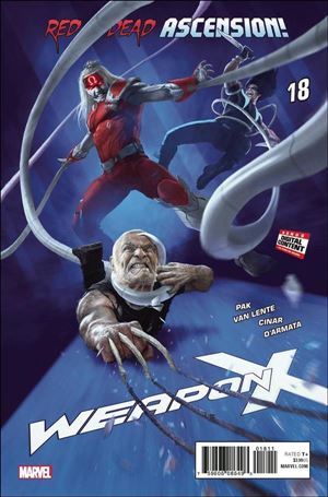 Weapon X (2017) issue 18 Rahzzah Cover