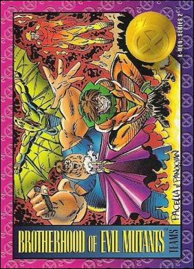 X-Men: Series 2 (Base Set) card 87 Brotherhood of Evil Mutants