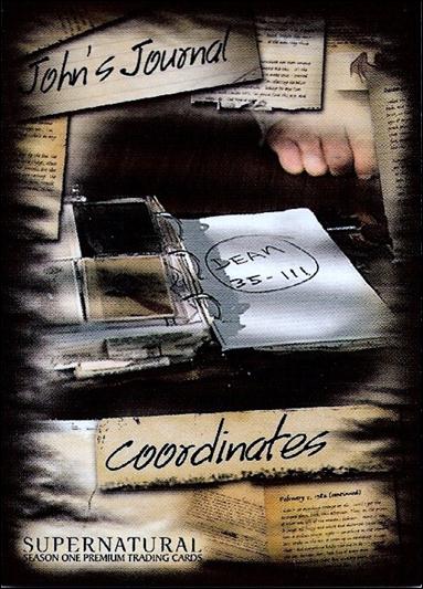 Supernatural: Season One (Base Set) card 82 Coordinates