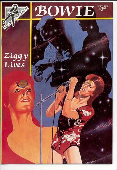 Rock Fantasy issue 13 David Bowie, Ziggy Stardust Cover