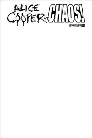 Alice Cooper vs Chaos! issue 1-B Blank Authentix Cover
