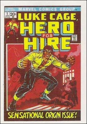 Marvel Super Heroes First Issue Covers (Base Set) card 24 Hero for Hire