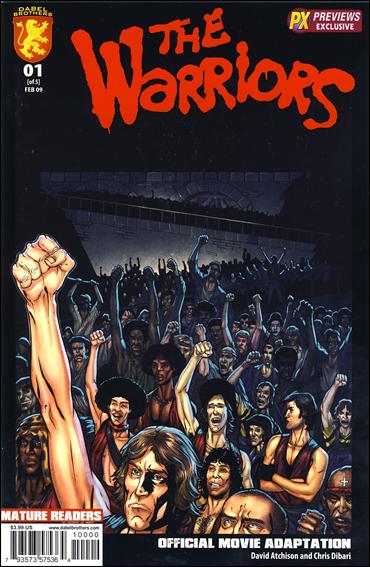 Warriors: Official Movie Adaptation issue 1-B Previews Cover