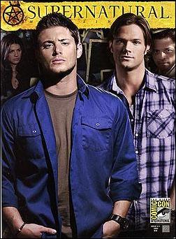 Supernatural Official Magazine issue 11-C SDCC 2009 Cover