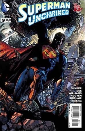 Superman Unchained issue 9-E David Finch 1:25 Cover