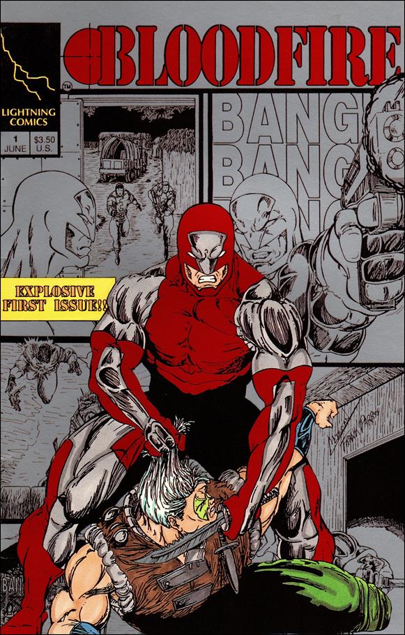 Bloodfire issue 1 Red Foil Cover