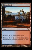Magic the Gathering: 10th Edition (Base Set) card 357 Shivan Reef