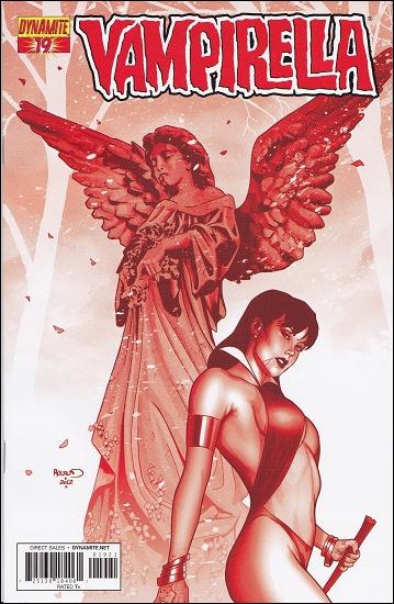 Vampirella (2010) issue 19-E Paul Renaud 1:15 "Blood Red" Cover
