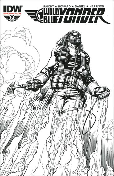 Wild Blue Yonder issue 2-C Zach Howard Black & White Cover (2nd Printing)