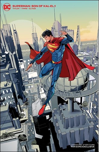 Superman: Son of Kal-El issue 1-M John Timms Fan Expo Foil Cover 1/1500