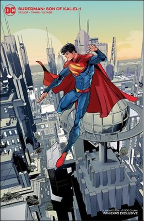 Superman: Son of Kal-El issue 1-M John Timms Fan Expo Foil Cover 1/1500