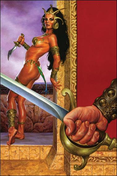 Warlord of Mars issue 23-G Joe Jusko Virgin 1/25 Cover