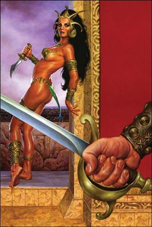 Warlord of Mars issue 23-G Joe Jusko Virgin 1/25 Cover