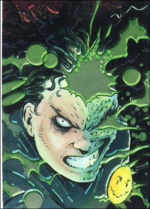 Evil Ernie Series II Chromium: Glow in the Dark (Base Set) card 65 The Faces of Evil Part 2