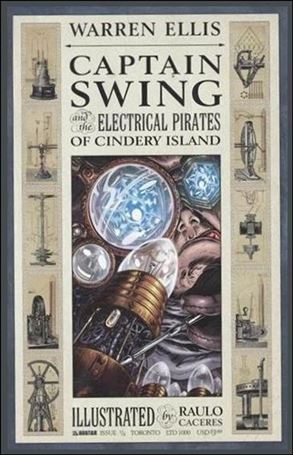 Captain Swing and the Electrical Pirates of Cindery Island issue 1-E Wizard World Toronto Cover 1/1000
