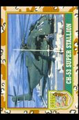 Desert Storm: Series 1 (Base Set) card 14 CH-53 Super Stallion