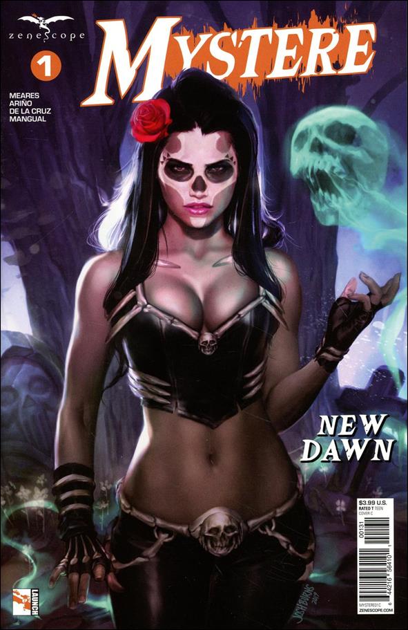Mystere issue 1-C Josh Burns Cover