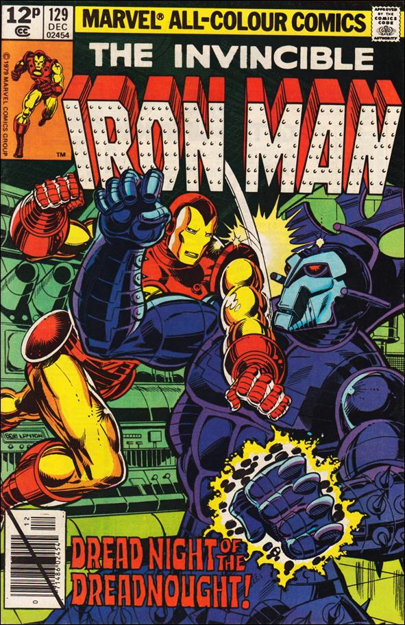 Iron Man (1968) issue 129-B UK Price Cover