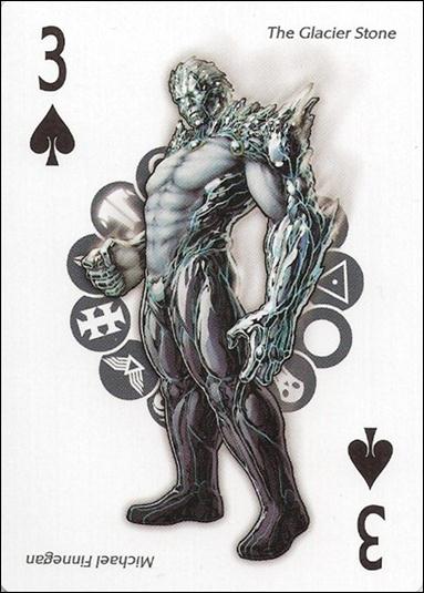Artifacts Playing Cards (Promo) card 3 Spades The Glacier Stone - Michael Finnegan