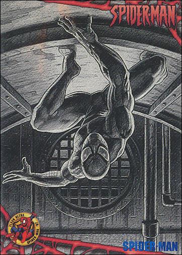 1997 Fleer Ultra Spider-Man (Base Set Blue) card 1 Spider-Man