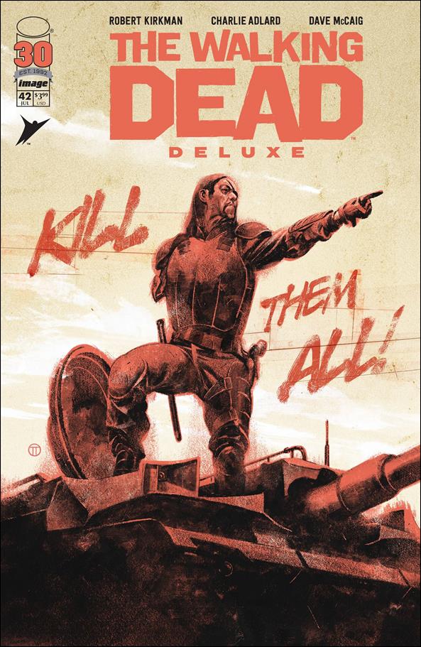 Walking Dead Deluxe issue 42-D Julian Totino Tedesco Cover