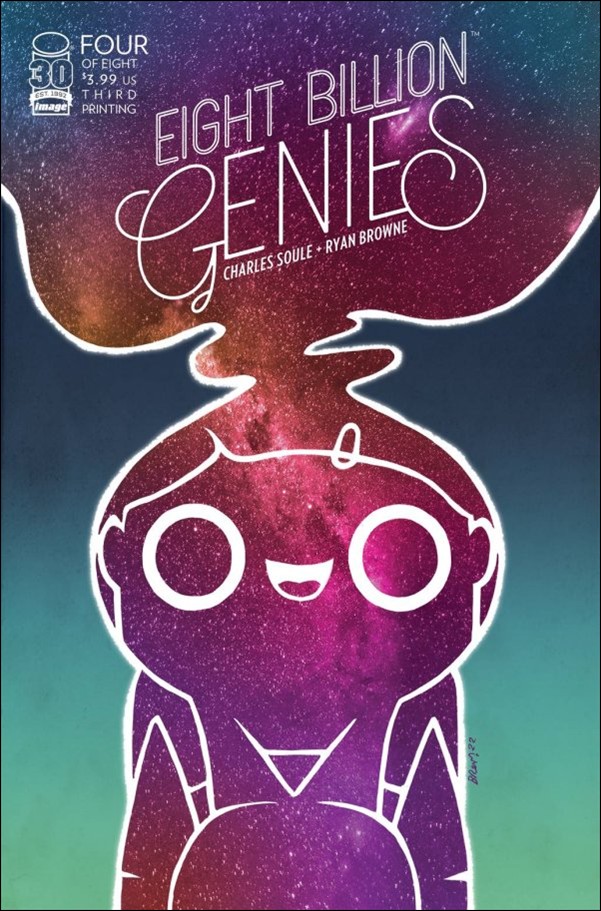 Eight Billion Genies issue 4-D Ryan Browne Cover (3rd Printing)