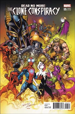 Clone Conspiracy issue 5-B Mark Bagley Cover