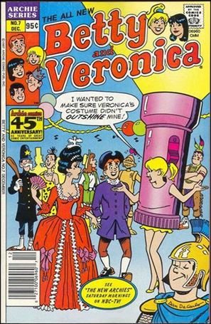 Betty and Veronica (1987) issue 7-B Canadian Price Cover