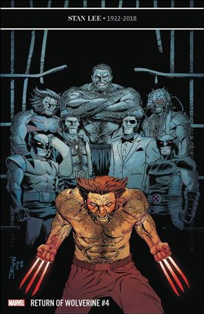 Return of Wolverine issue 4-B Declan Shalvey Cover