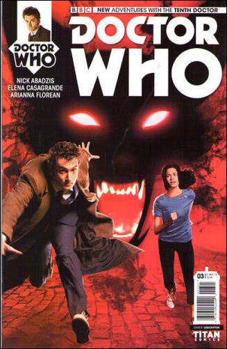 Doctor Who: The Tenth Doctor issue 3-B Subscription Photo Cover
