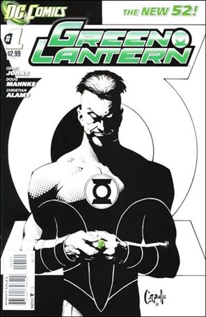 Green Lantern (2011) issue 1-B Greg Capullo Cover