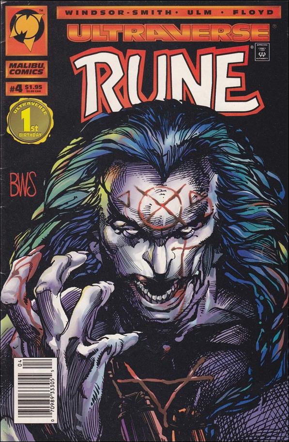 Rune (1994) issue 4-B Newsstand Cover