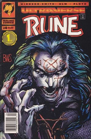 Rune (1994) issue 4-B Newsstand Cover