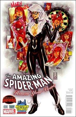 Amazing Spider-Man: Renew Your Vows (2015) issue 1-P Mark Brooks Midtown Comics Cover