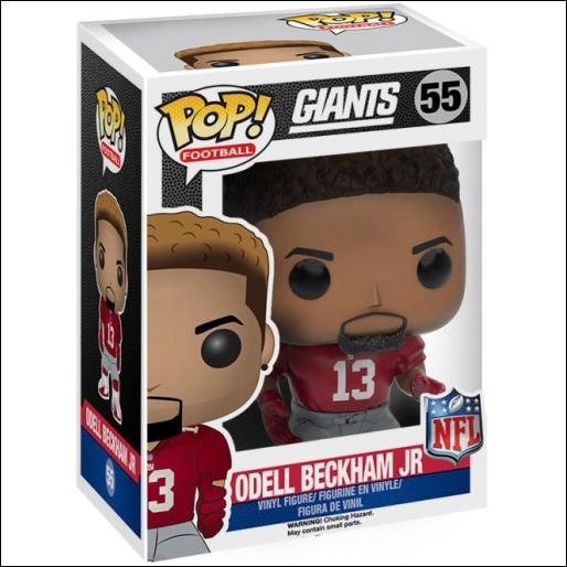 Pop! Football (NFL) figure 55 Odell Beckham Jr.