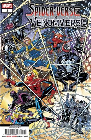Spider-Verse vs. Venomverse issue 1-J Javier Garrón Cover (Second Printing)