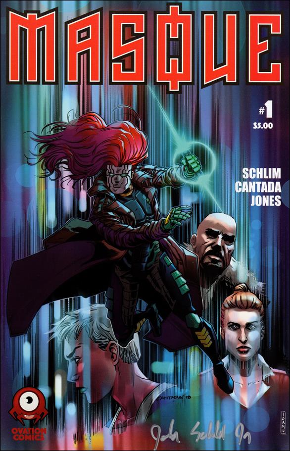 Masque issue 1 Elmer Cantada Cover