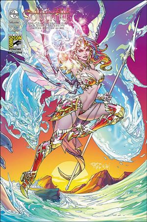 All-New Michael Turner's Soulfire issue 5-D Paolo Pantalena SDCC 2017 Cover 1/200