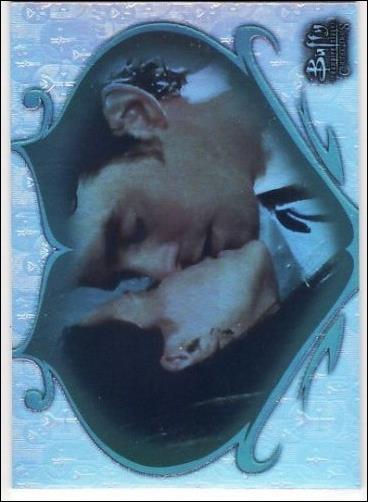 Buffy the Vampire Slayer: Connections (Parallel Foil Base Set) card BC-56 Anya + Xander: Desperate Connection