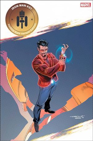 Iron Man (2020) issue 21-B Iban Coello Hellfire Gala Cover