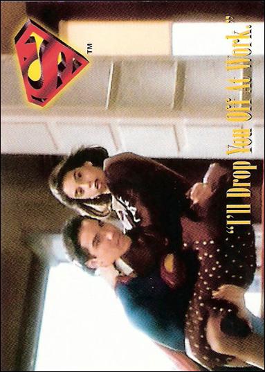 Lois and Clark: The New Adventures of Superman (Base Set) card 31 "'I'll Drop You Off At Work."