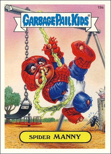 Garbage Pail Kids All-New Series 2 (Base Set)   card 19a Spider Manny