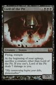 Magic the Gathering: Duel Decks: Divine vs. Demonic (Base Set) card 30 Lord of the Pit