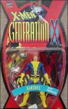 X-Men (Generation X) figure 7-B Banshee (Blue and Yellow Costume - Repaint)