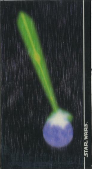 Star Wars 3Di Widevision (Base Set) card 26 Destruction of a Planet!