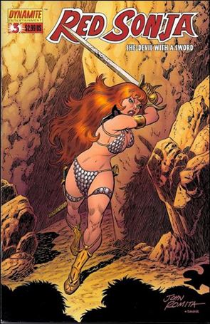 Red Sonja (2005) issue 3-B John Romita Sr. Cover