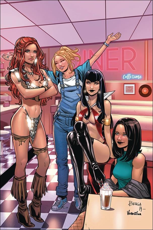 Red Sonja and Vampirella Meet Betty and Veronica issue 11-L Laura Braga 1:30 Virgin Cover