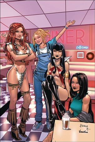 Red Sonja and Vampirella Meet Betty and Veronica issue 11-L Laura Braga 1:30 Virgin Cover