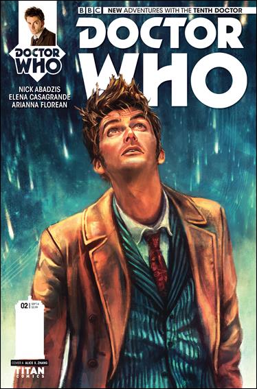 Doctor Who: The Tenth Doctor issue 2 Alice X. Zhang Cover